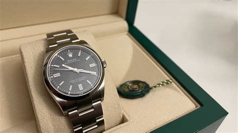 unboxing rolex oyster perpetual